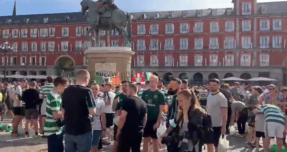 Madrid centre, Scottish for a day. Screenshot/TJCope