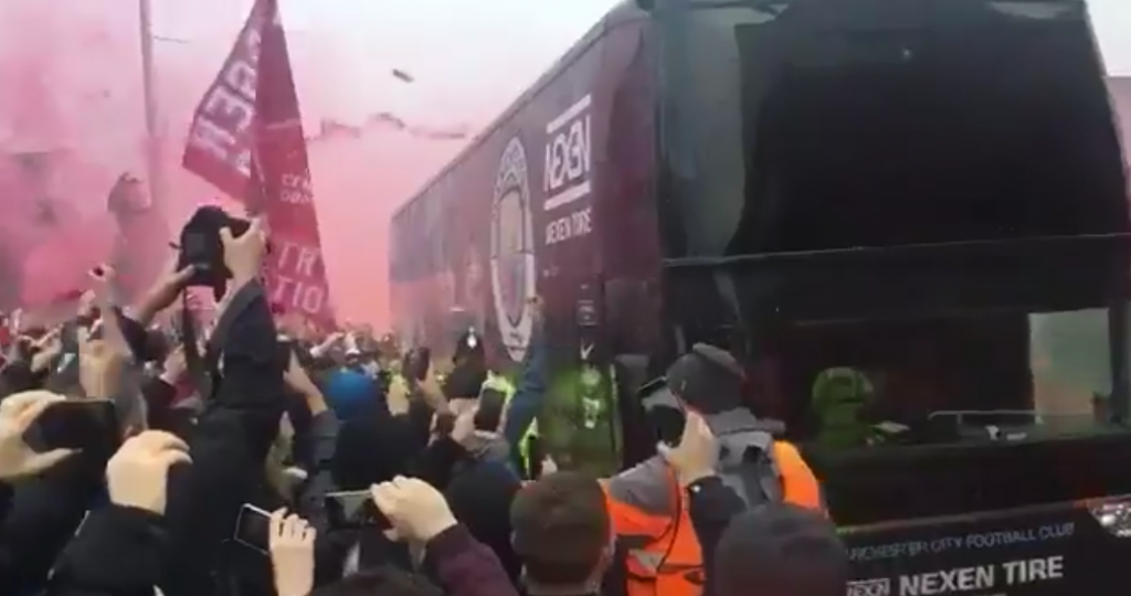 Liverpool release statement after Man City bus attacked