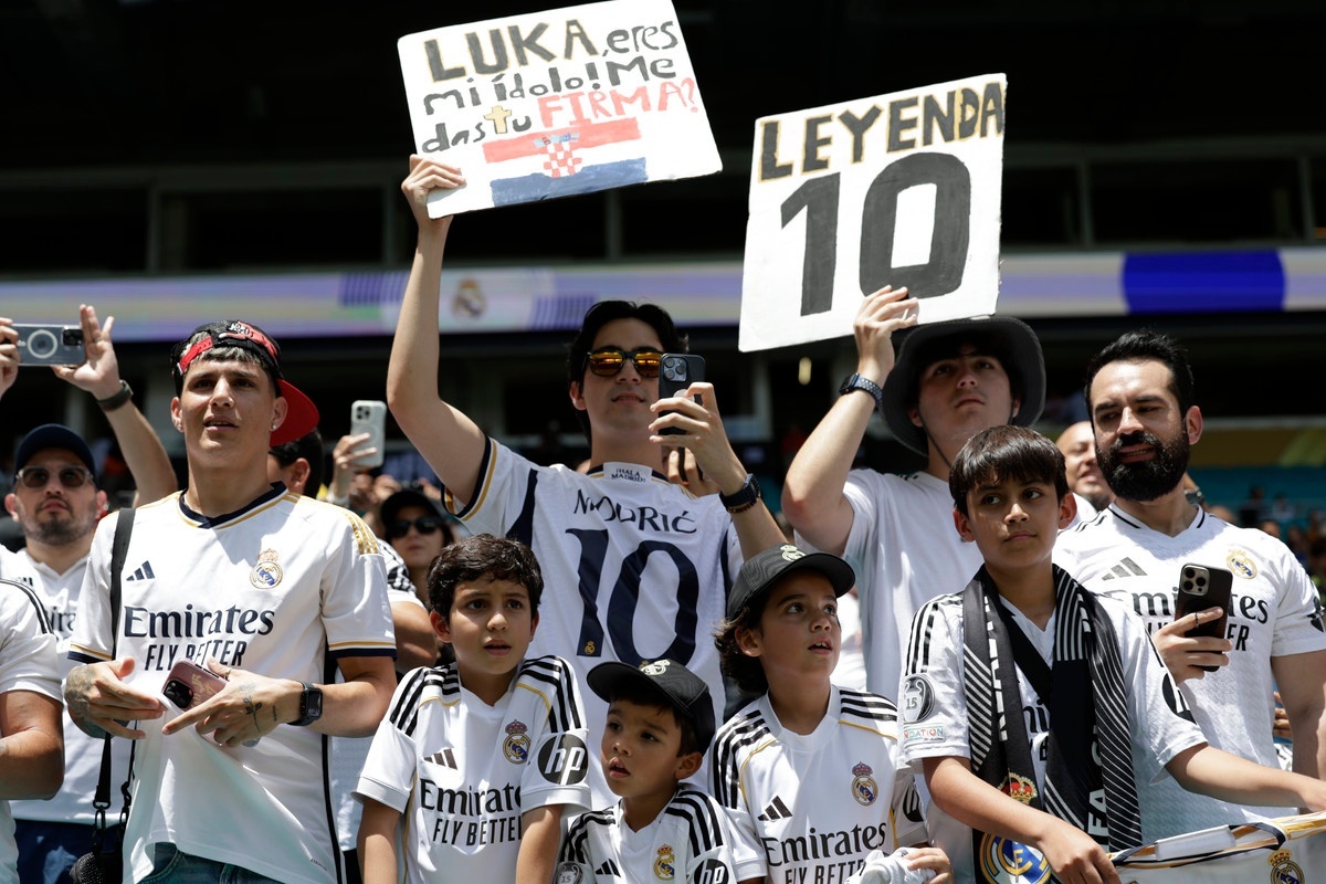 Aficionados Luka Modric Mundial de Clubes
