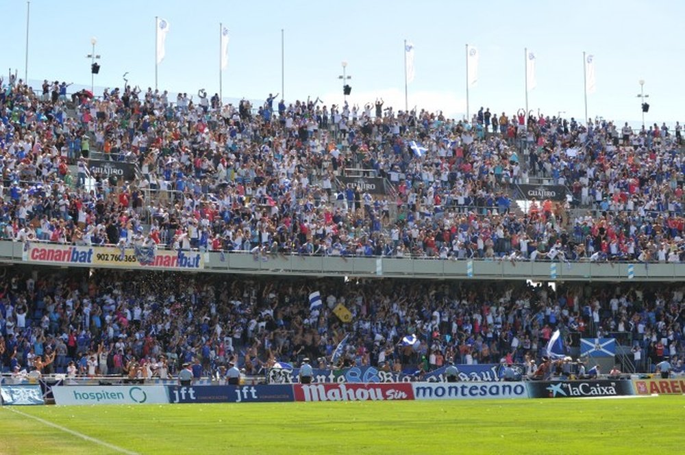 El Tenerife espera un estadio lleno hasta la bandera esta jornada. ClubDeportivoTenerife