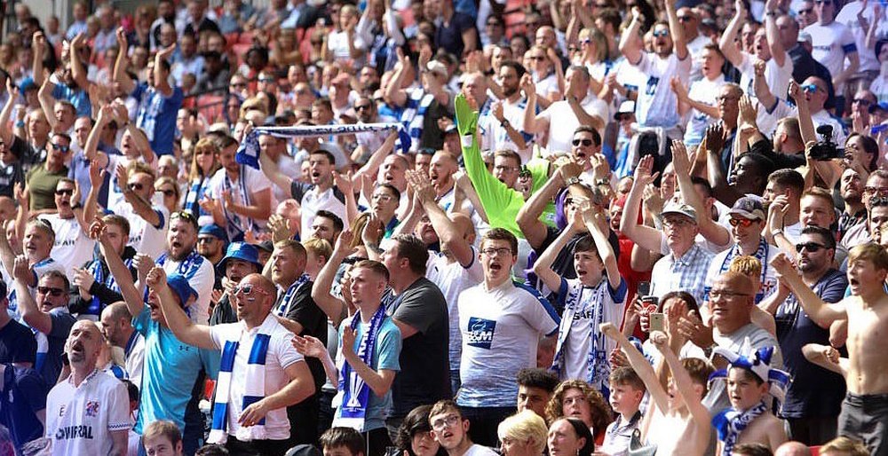 Tranmere will be in League 1 next season after their play-off final victory. Tranmere