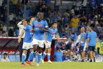 Spaletti tells Napoli he will resign if Koulibaly leaves the club. AFP