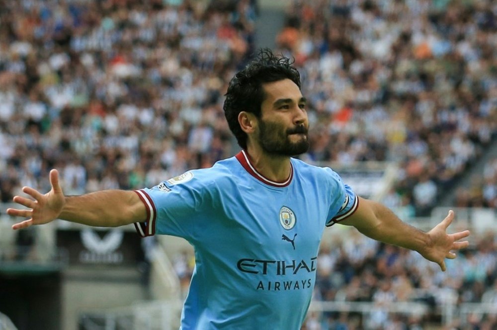 Gundogan is not closing the door on his renewal with the Cityzens. AFP