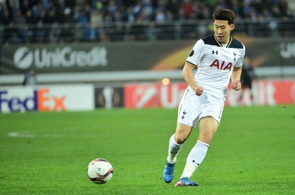 Tottenham Hotspurs Son Heung-Min drives was taunted by Millwall supporters during Tottenhams victory