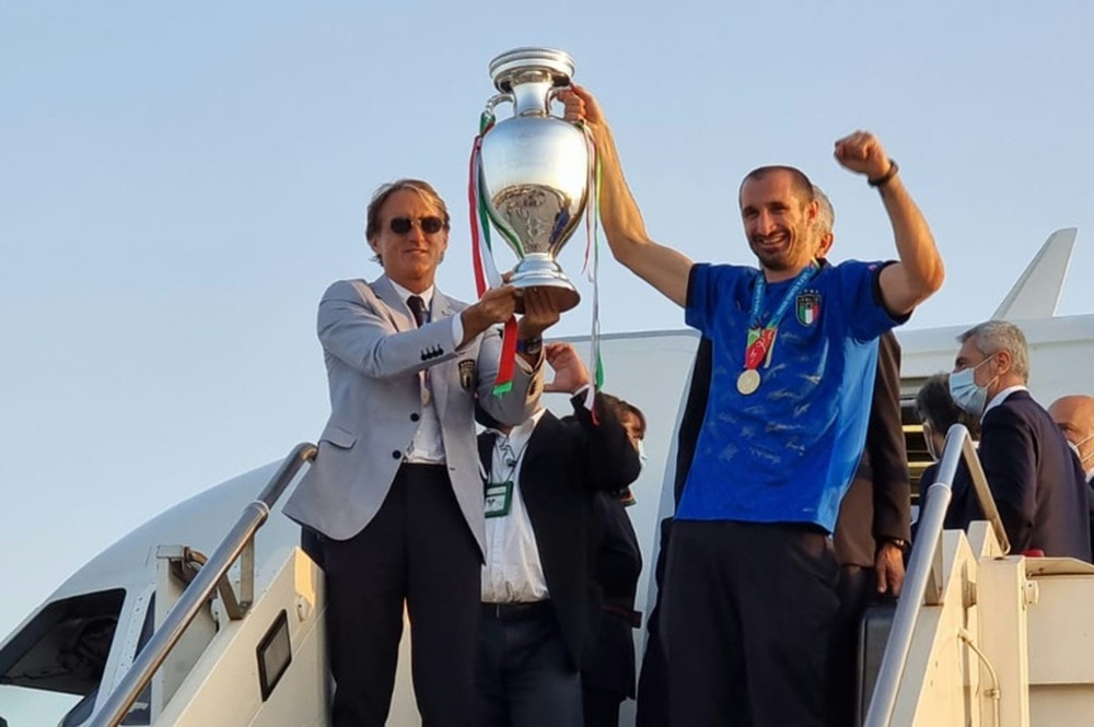 Italia quiere organizar la Eurocopa de 2028. AFP