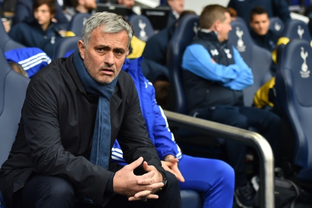 Mourinho in his second spell at Chelsea. AFP