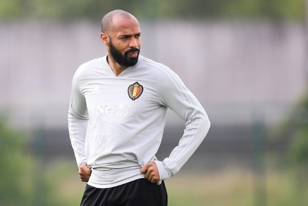 Henry is set to take his first ever role in management with championship club Aston Villa. AFP