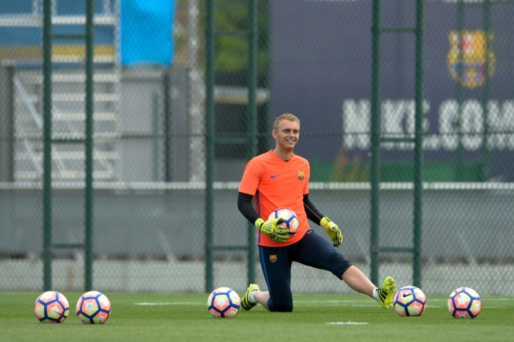 Cillessen hasn't featured in over two months. AFP