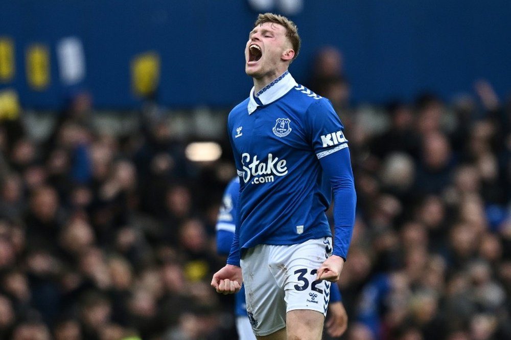 Branthwaite has been called up by England's Southgate for Euro 2024. AFP