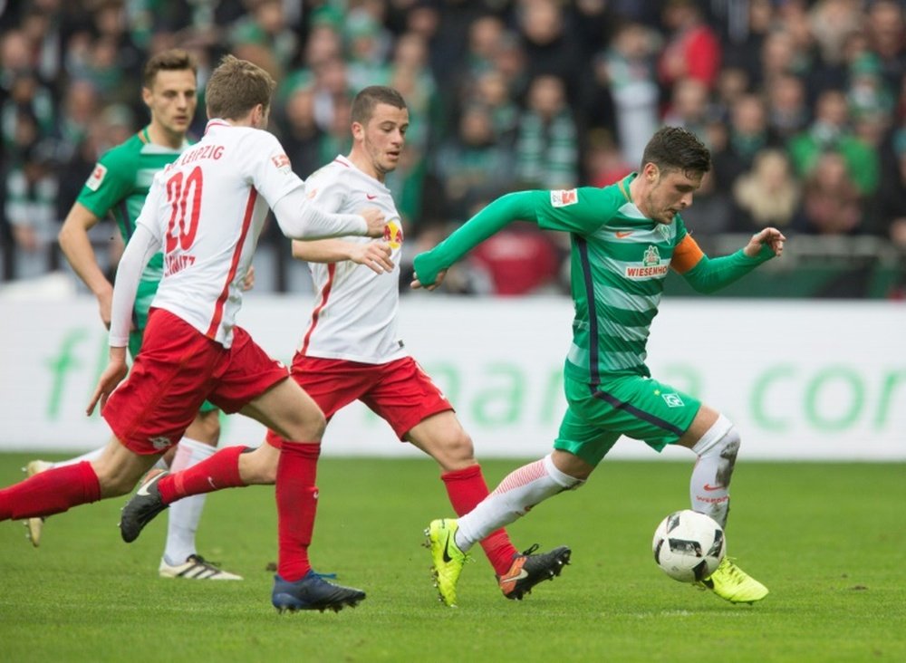 Leipzig lost 3-0 at Werder Bremen.