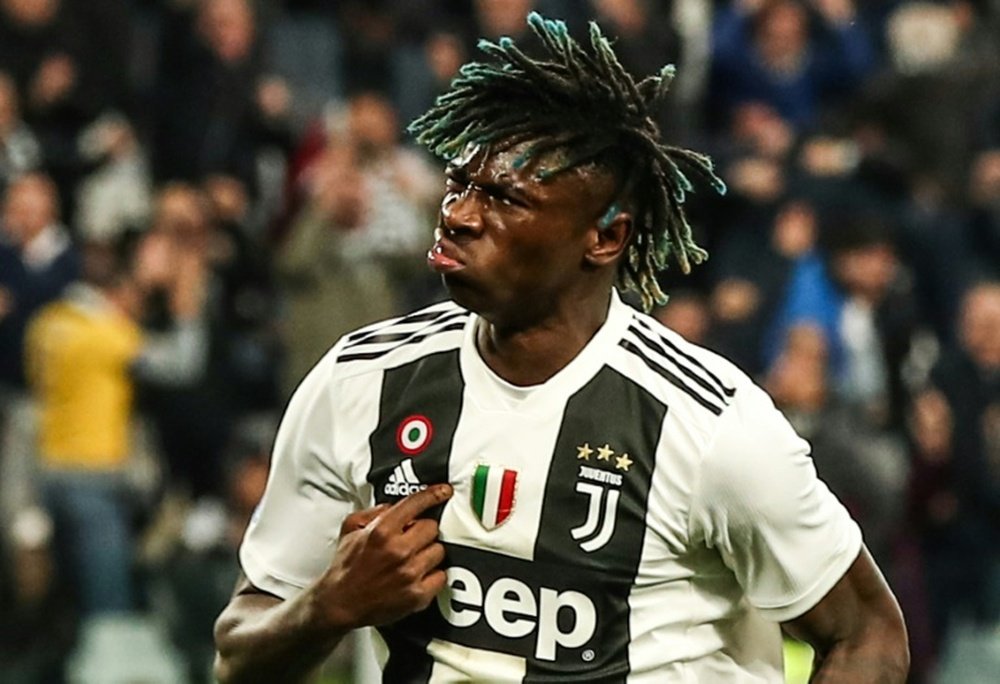 Juve want to renew Kean's salary. AFP