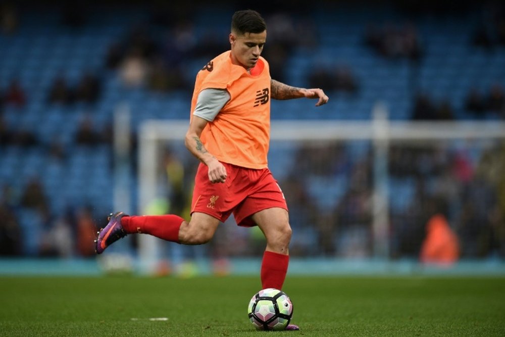 Coutinho ne jouera plus avec Liverpool. AFP