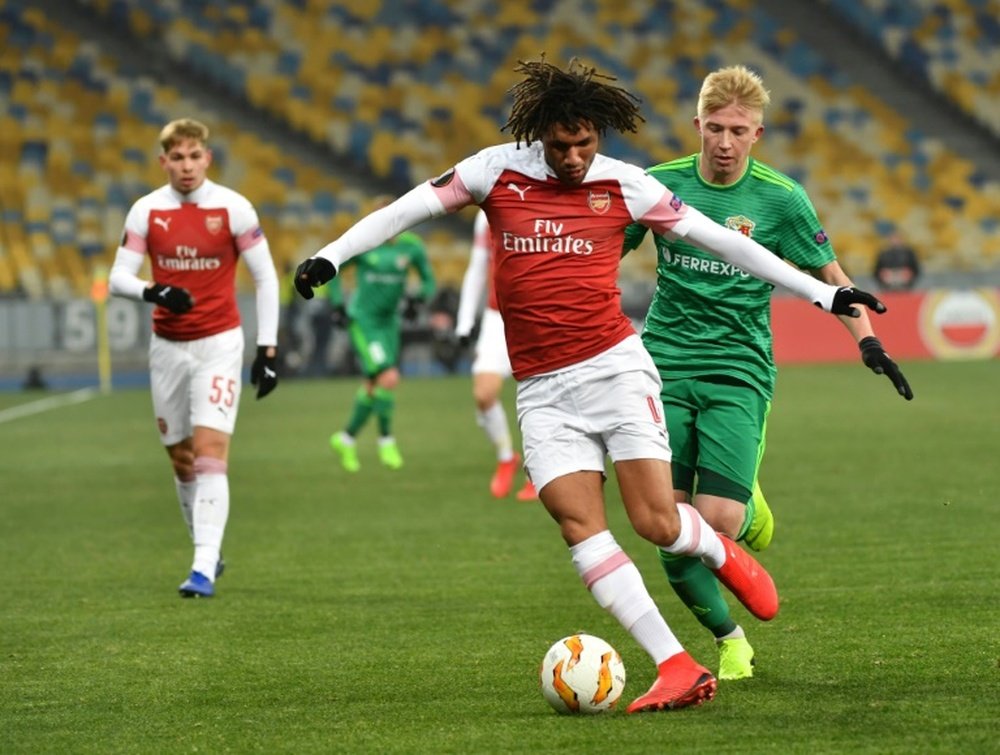 A body has been found in Elneny's home in Egypt. AFP