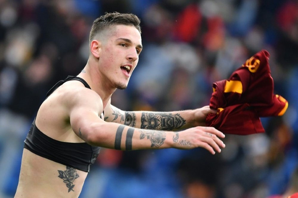 Zaniolo will play for Galatasaray during the next four seasons. AFP