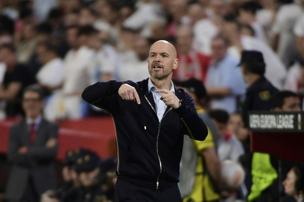 Erik ten Hag dio el toque de atención en la previa de la semifinal de FA Cup. AFP