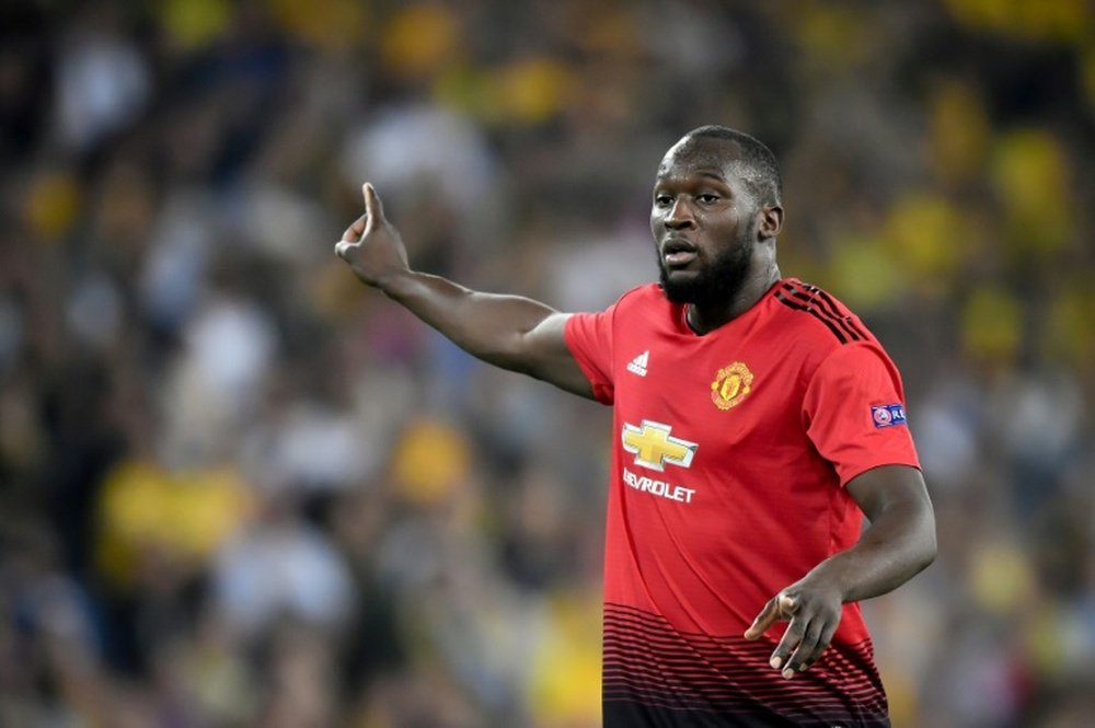 Lukaku quer deixar o United. AFP