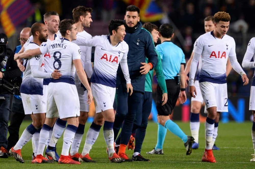 Pochettino's men continue to have it tough in the Champions League. AFP