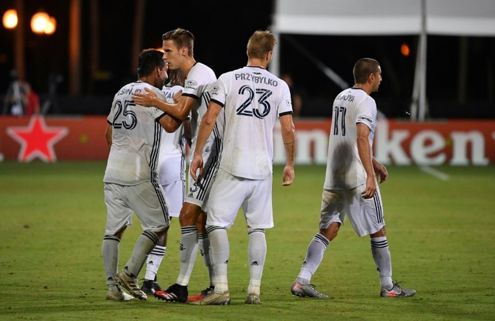 Orlando City y Philadelphia Union no se hacen daño en su trámite. AFP
