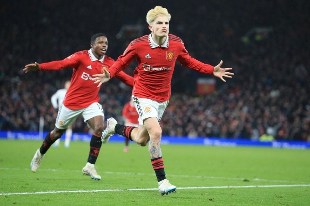 Garnacho edges United into FA Cup quarters. AFP