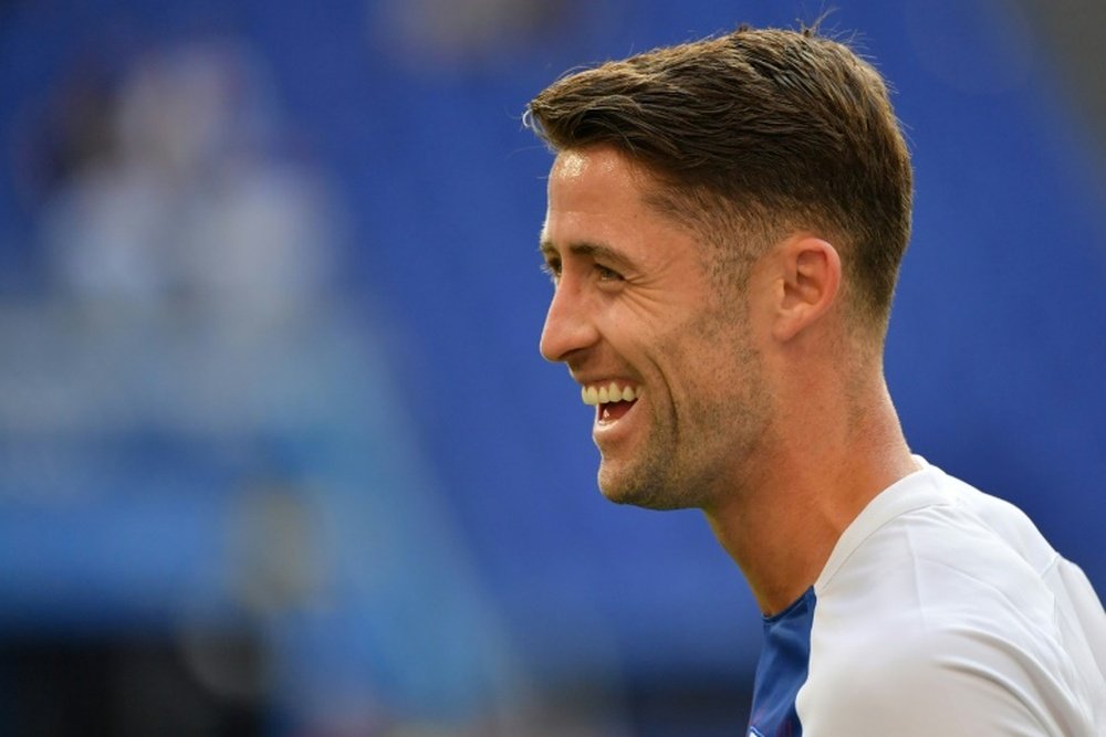 Gary Cahill made 61 appearances for England. AFP