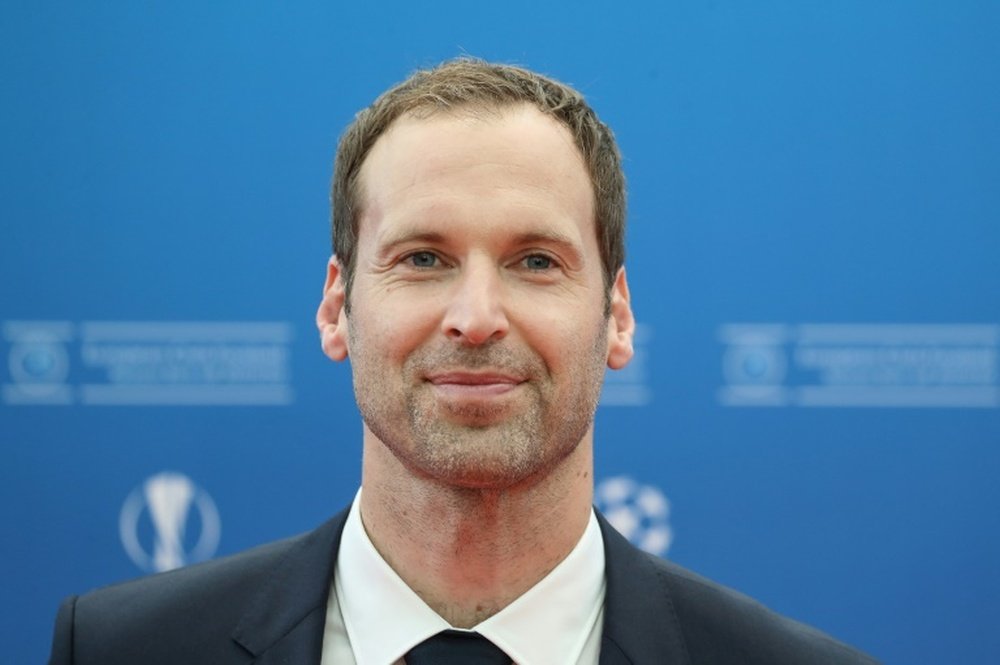 Cech is leaving Chelsea. AFP