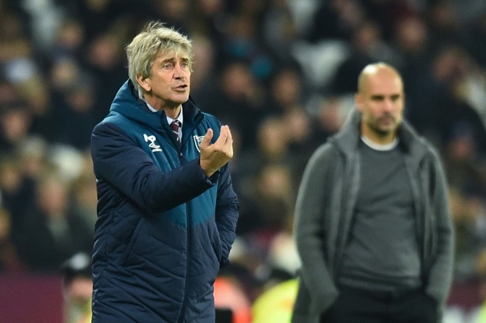 Pellegrini resucita al West Ham. AFP