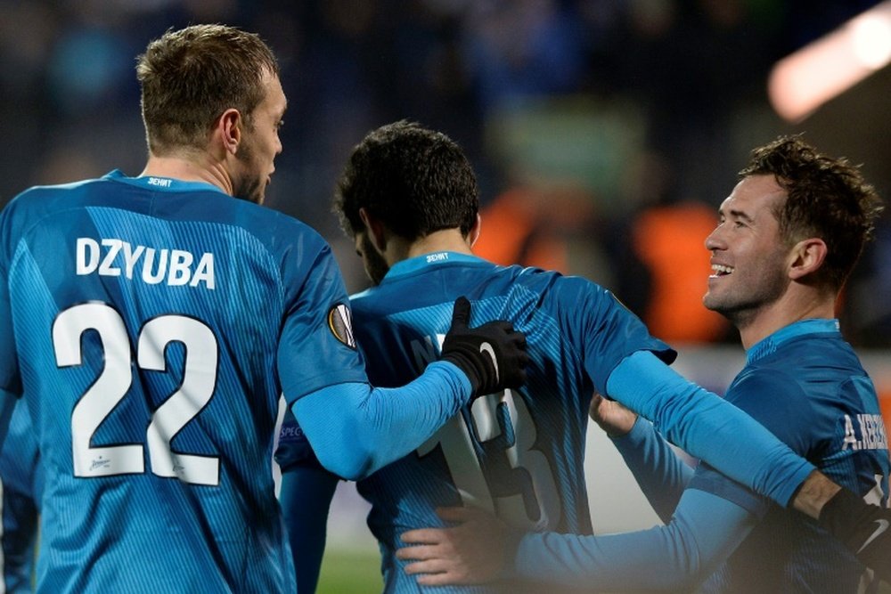 Zenits victory narrows their gap on Russian league leaders Spartak Moscow. AFP