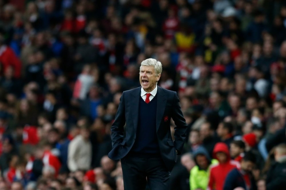 El Arsenal esperará para negociar la continuidad de Wenger. AFP