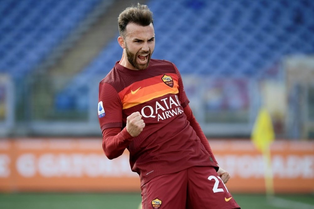 Borja Mayoral gusta en Roma. AFP