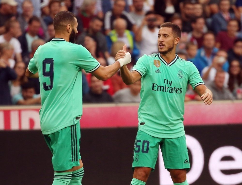 Estas son las alineaciones probables del PSG-Real Madrid. AFP