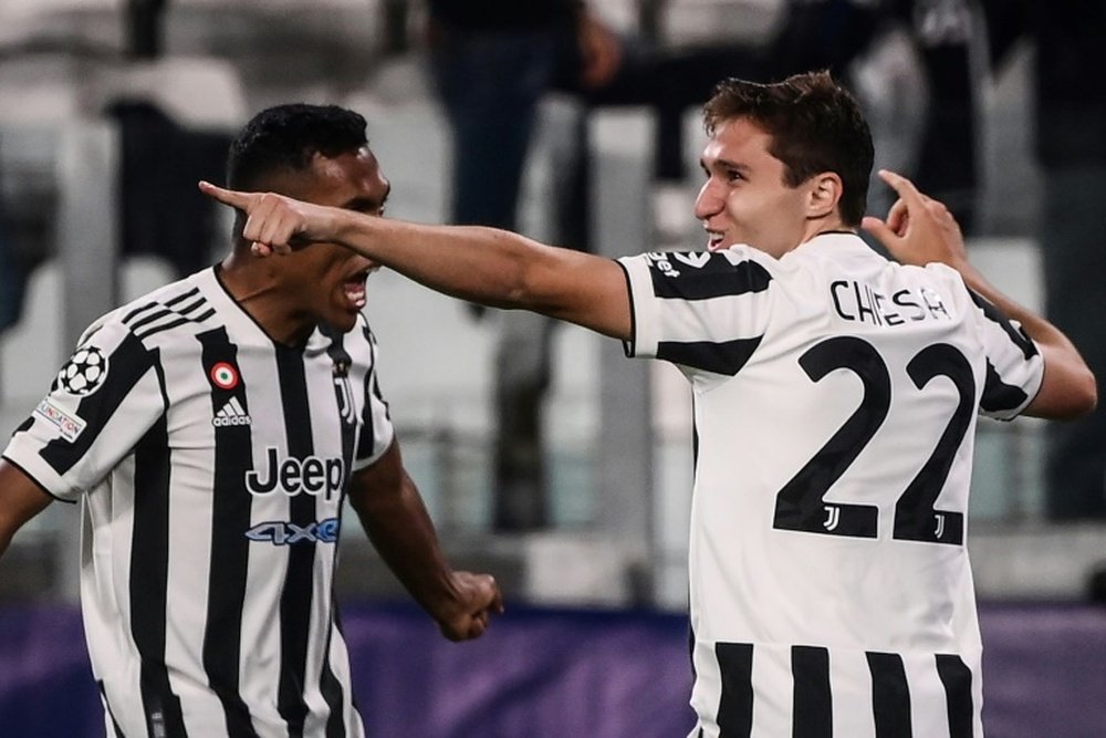Chiesa está cuajando unas buenas actuaciones con la Juventus. AFP