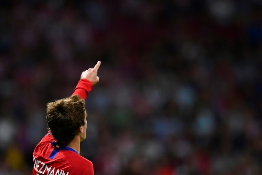 Griezmann guía al Atlético en Europa. AFP