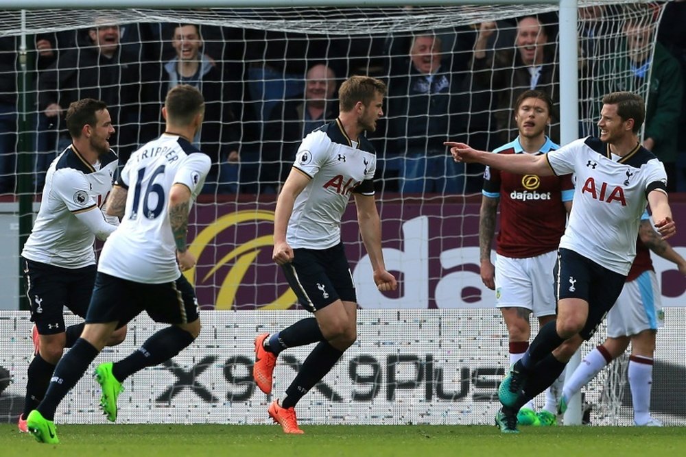 Eric Dier scored the opening goal for Spurs.