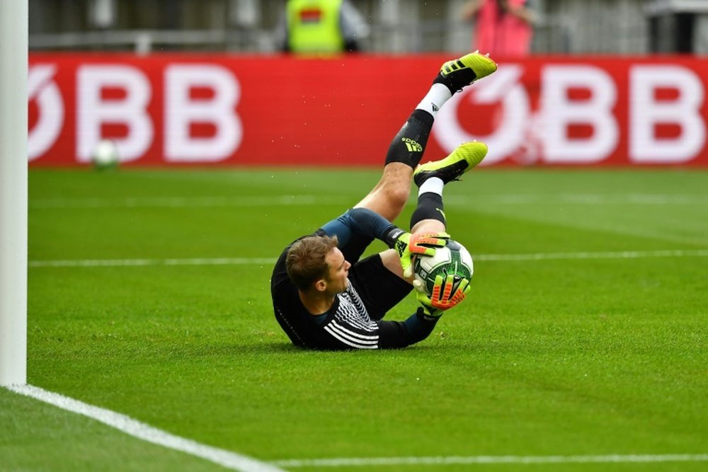 Neuer played more passes than Messi in 2014. AFP