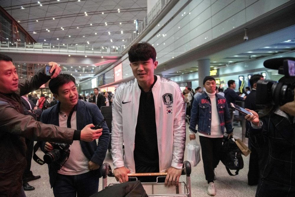 Kim Min-Jae's termination clause is 20 million euros. AFP