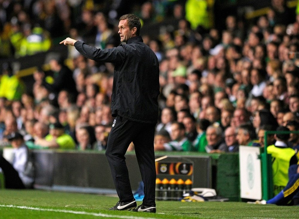 Celtic manager Ronny Deila was angry at his sides lack of composure in front of goal saying they had three very big chances and should have won the game