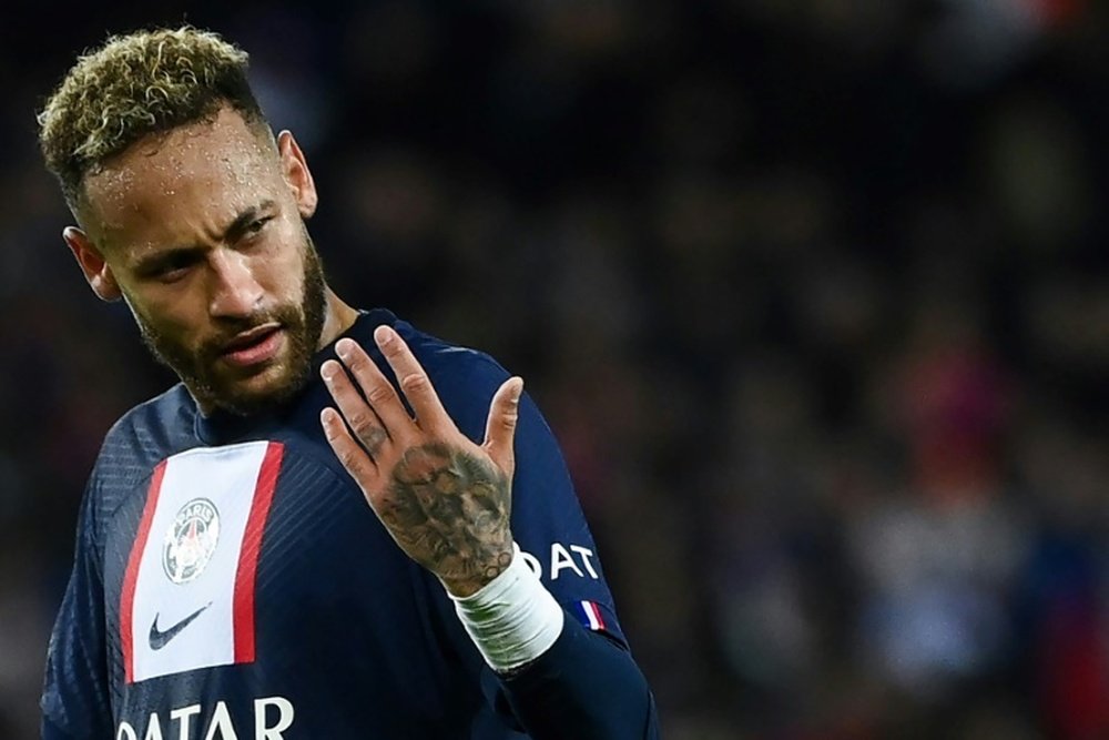 Neymar could be on way out of PSG. AFP