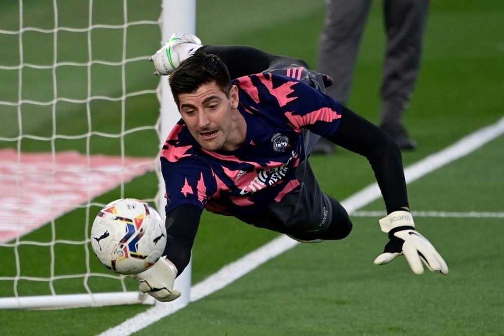 Courtois rinnova con il Real. AFP