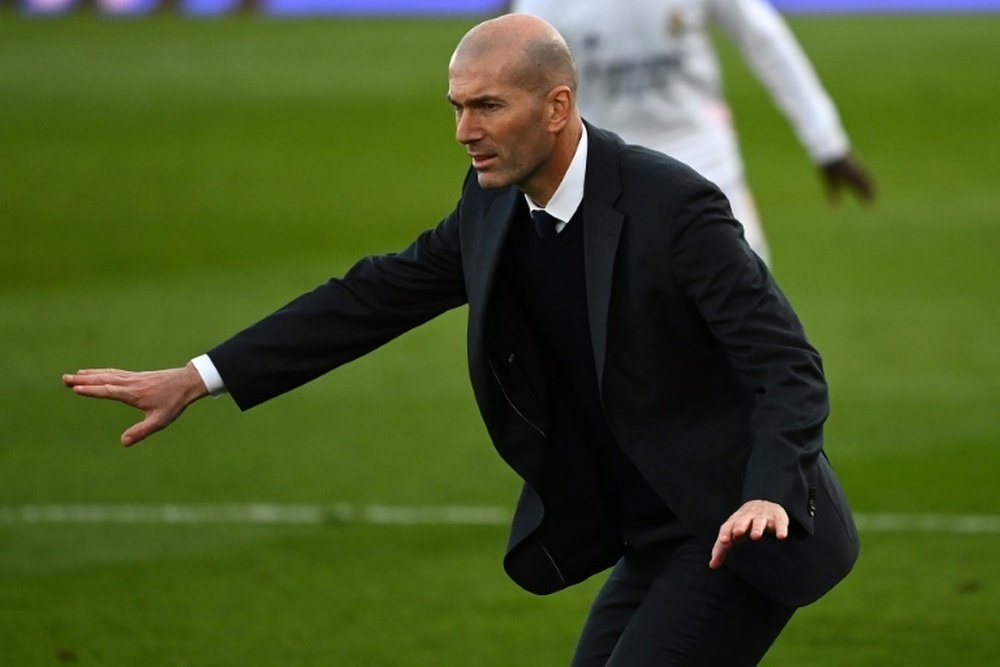 Zinedine Zidane ne veut plus entendre parler de Sergio Ramos. afp