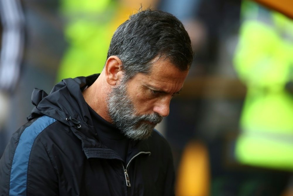 Quique Sánchez Flores fue el último técnico despedido por el Watford. AFP