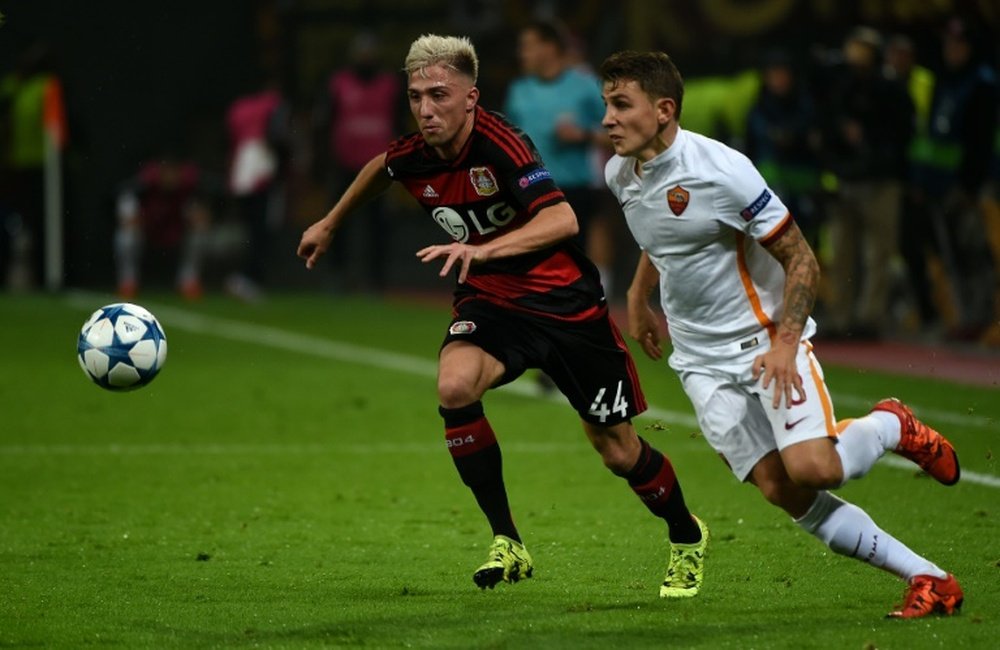 Kampl está motivado perante o jogo contra o Atlético. AFP