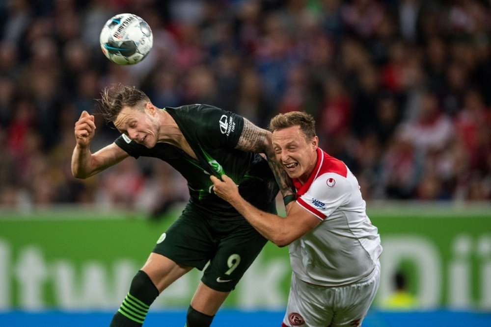 Weghorst le hizo un 'guiño' al Arsenal. AFP