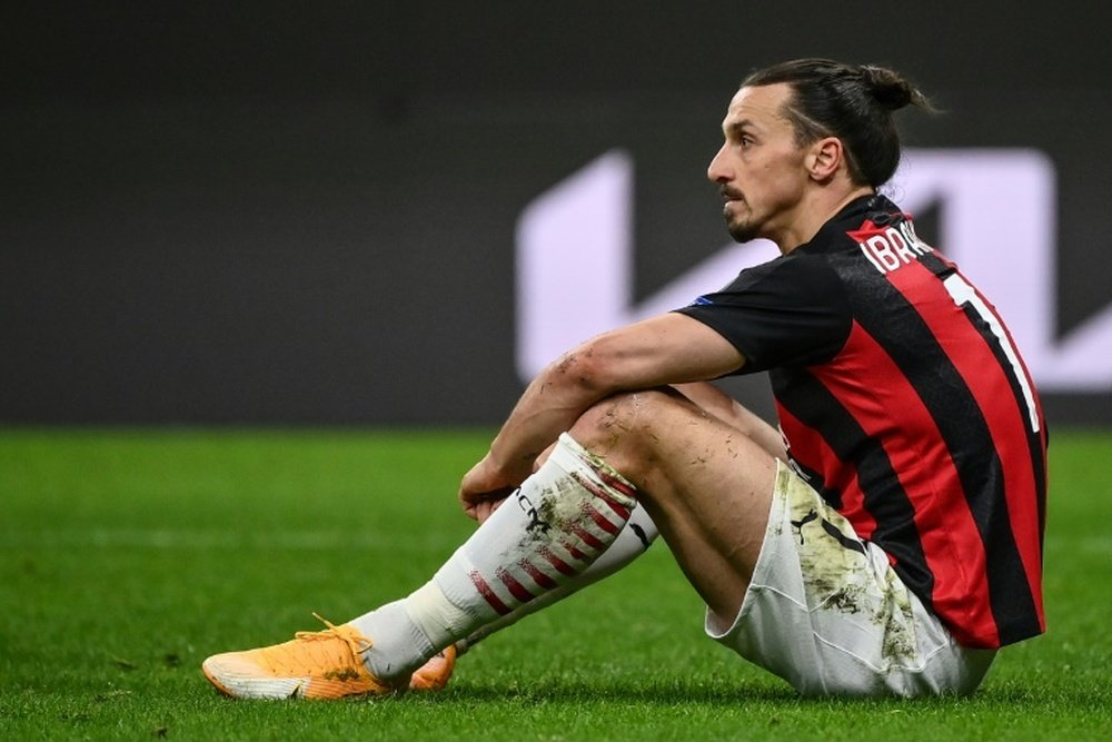 Zlatan Ibrahimovic risquerait trois ans de suspension. AFP