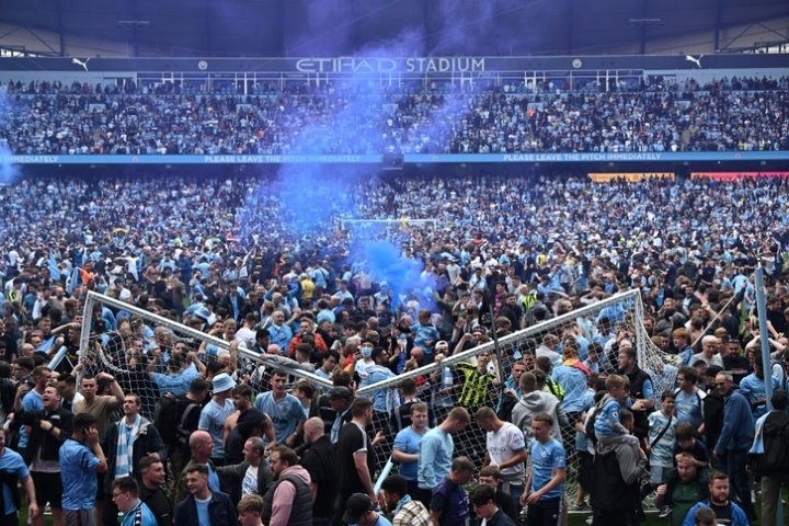 VIDEO: Man City champions for second year in a row
