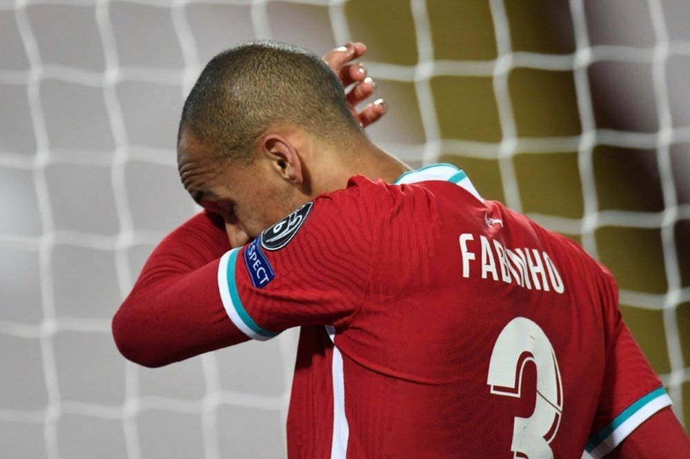 Fabinho absent un mois. AFP