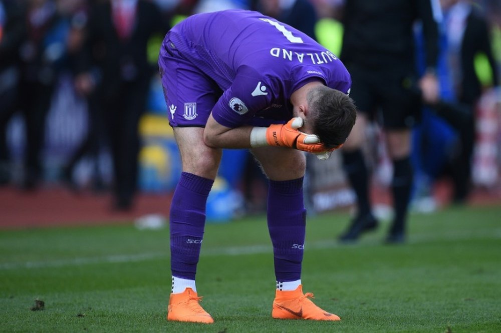 Stoke rejette une offre de Bournemouth pour Butland. AFP