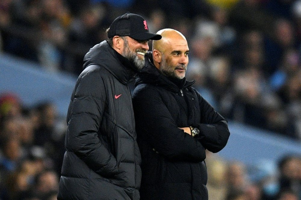 Guardiola tiene claro que Klopp volverá a entrenar algún día. AFP