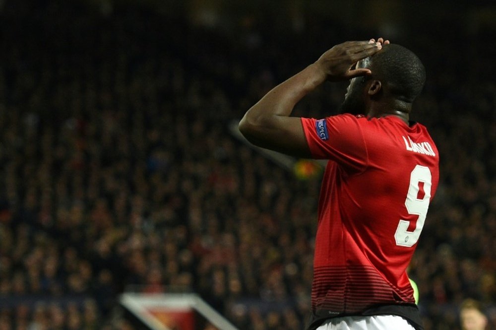 Manchester United ne donne pas de prix pour Lukaku. AFP