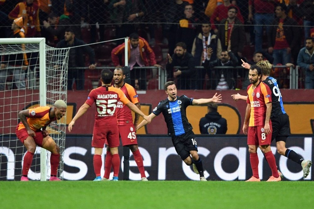 Galatasaray-Brugge 1-1 in Turchia.