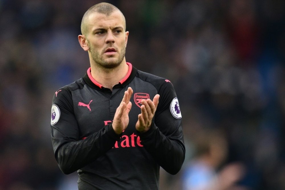 Jack Wilshere is likely to travel to Russia with England. AFP